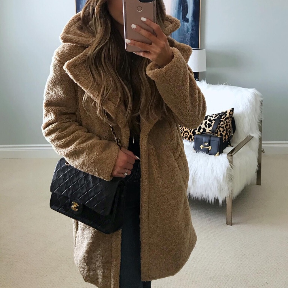 SOLD!!Kensie Teddy  Bear Coat